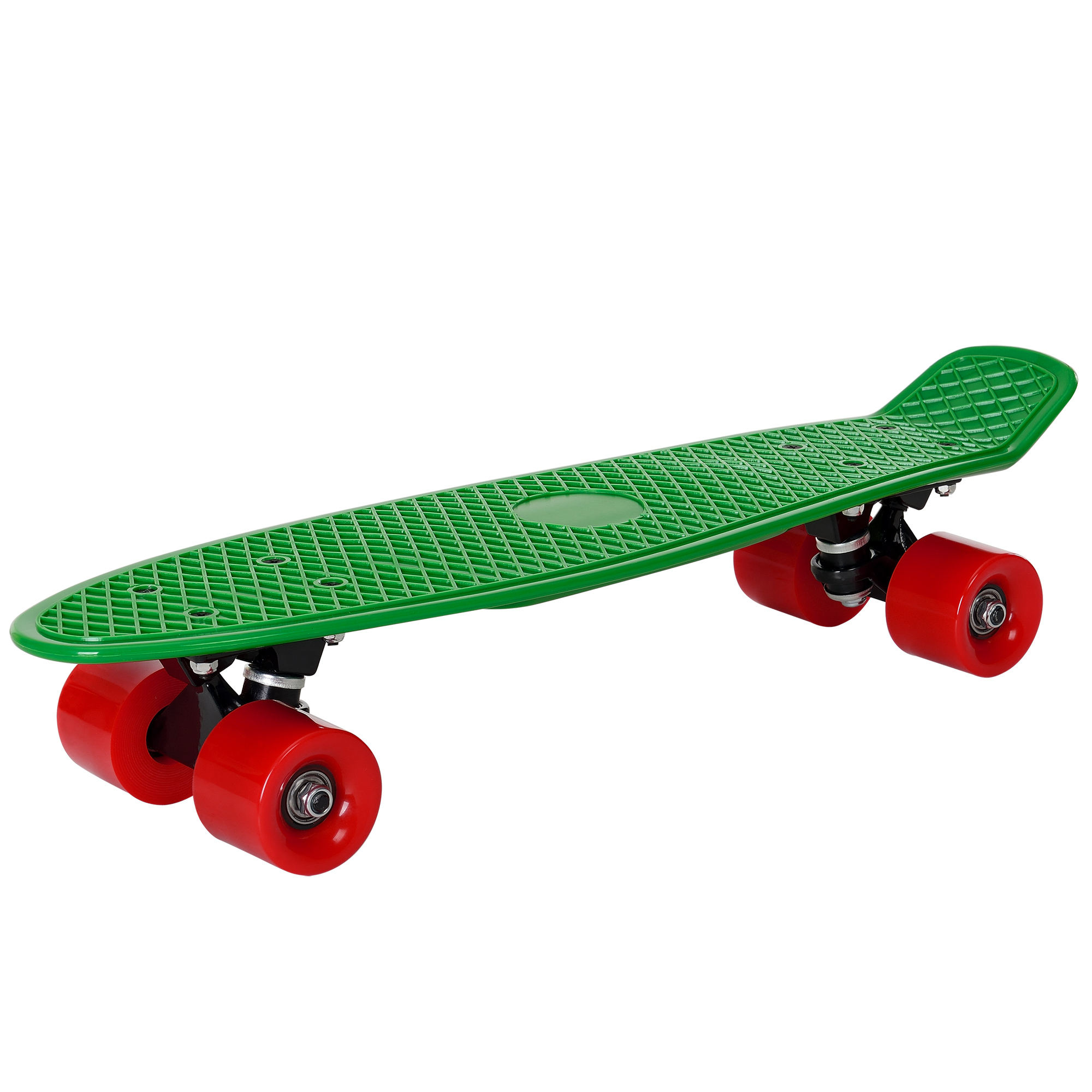 PROTEC® Longboard Retro Old Skateboard Komplett Street Minicruiser
