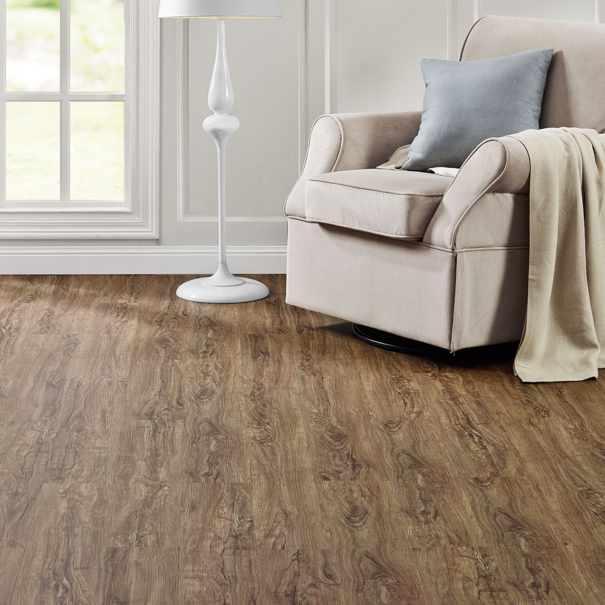 Neu.holz® ca. 1m² vinyl laminat selbstklebend struktur matt dielen ...